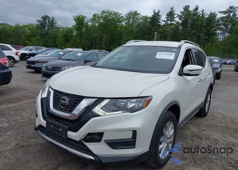 2019 Nissan Rogue Sv из США, поврежденный, VIN JN8AT2MV3KW374457